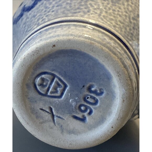 Vintage Salt Glaze Wine Pitcher Vase Jug .25L Made in Germany by Marzi & Remy 5” - Picture 8 of 8